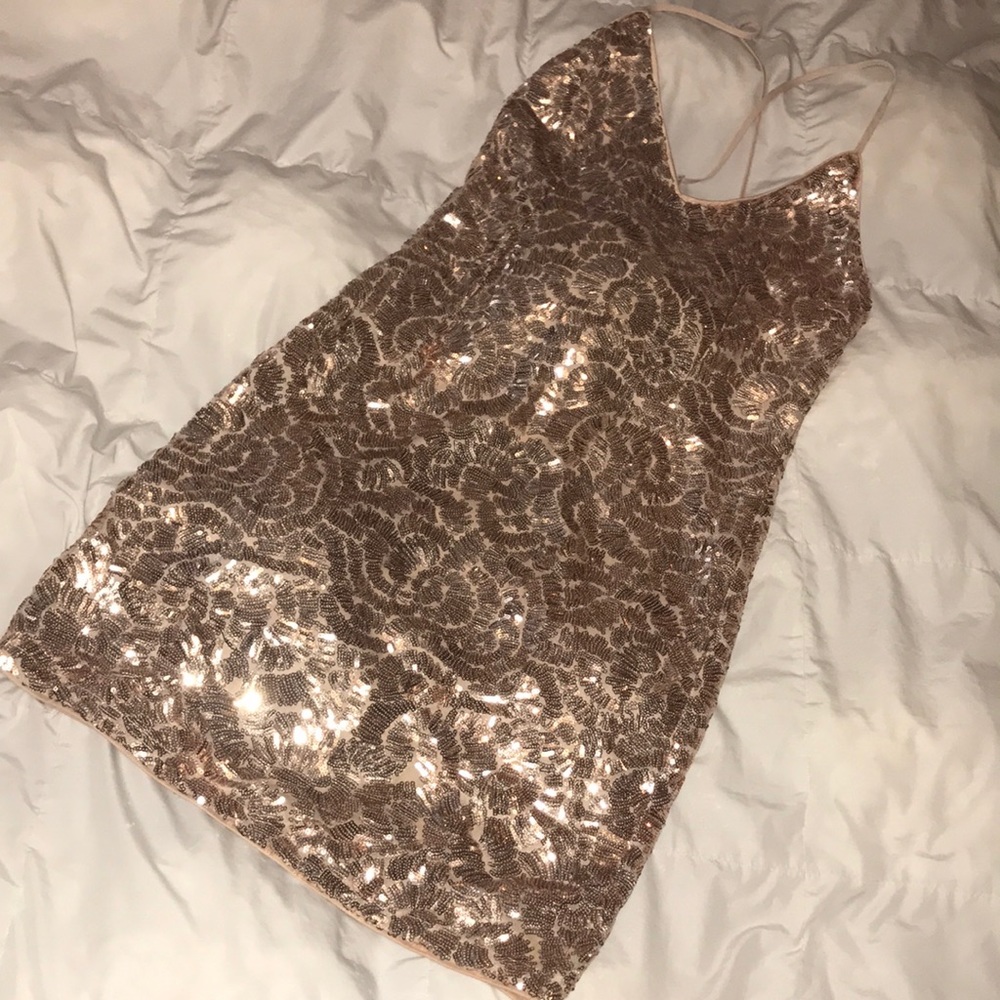 Sequin sparkle Mini dress.